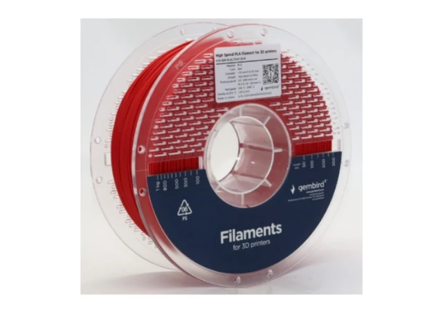 3DP-PLA1.75HY-01-R PLA filament velike brzine za 3D stampac 1.75mm, kotur 1KG RED