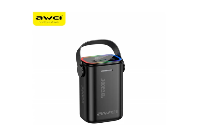 Awei Power bank punjaè 30000mAh P15K, crni