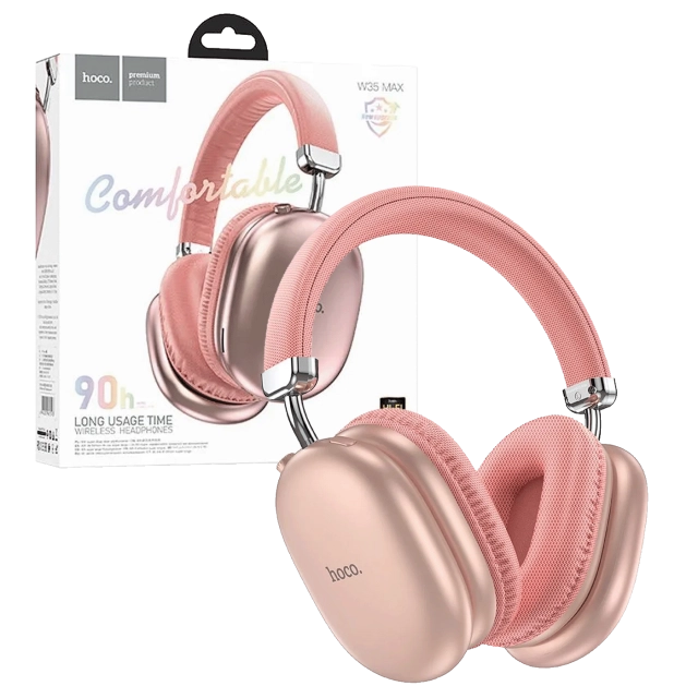Hoco . Bežične stereo slušalice Bluetooth v5.3 800mAh W35 Max Joy