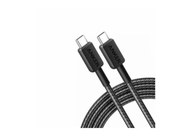 Kabl ANKER USB-C to USB-C 6ft (240W) Braided Black