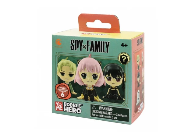 YuMe Spy X Family Bobble Hero – Figura Coleccionable De Anya Forger Con Cabeza Móvil, 6 Cm, Estilo Kawaii
