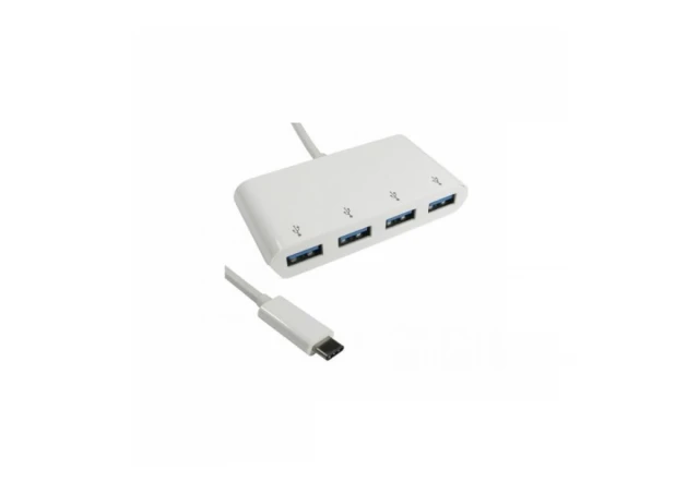 USB HUB E-Green USB3.1 Tip C - 4 Port USB3 with USB-C Power