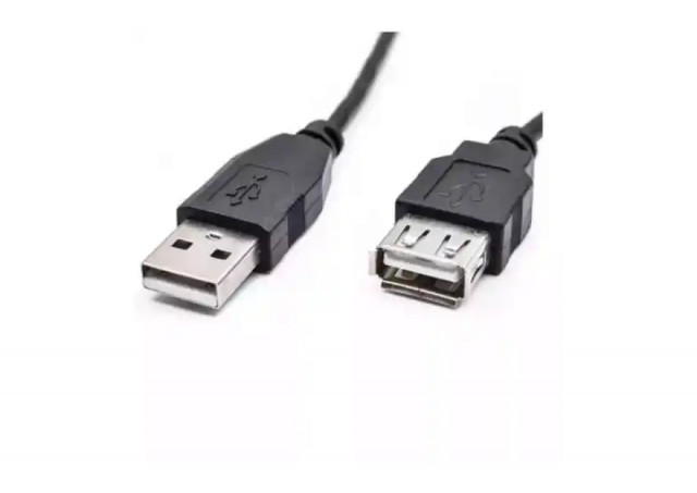 USB produžni kabl USB A-USB A 0.25m Kettz U-K025 crni