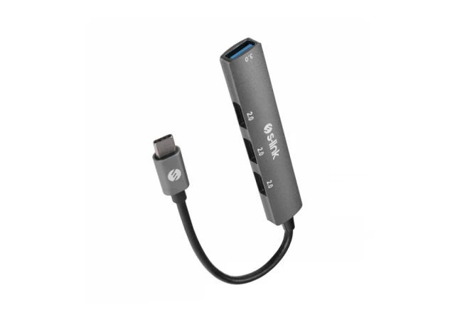 Adapter S-link SW-U324 USB 3.0 na USB-C 3 port USB 2.0 - Cena ...