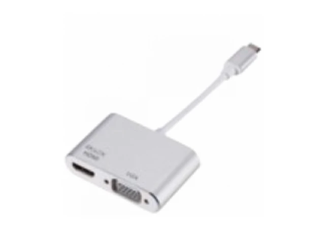 Adapter Stars Solutions USB-C na HDMI/VGA sivi - Cena, Specifikacije i ...