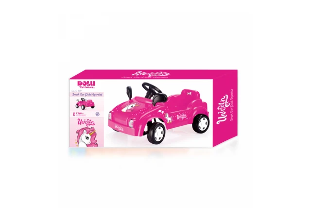 Auto A Pedali Dolu 705 8019 Per Bambini - Colori Assortiti, Con Clacson Sonoro E Specchietti, Materiale Resistente