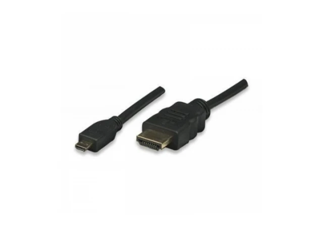E-Green Kabl HDMI 1.4 (M) - HDMI Micro (M) 1.5m crni