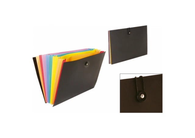 Viquel - Rainbow Class - Mini 6-Pocket Expanding File - View #10