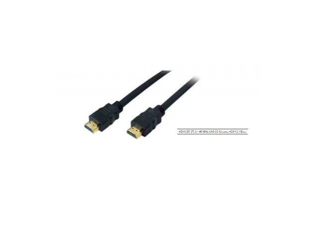 HDMI kabl (muški-muški priključak) 2m 4K crne boje
