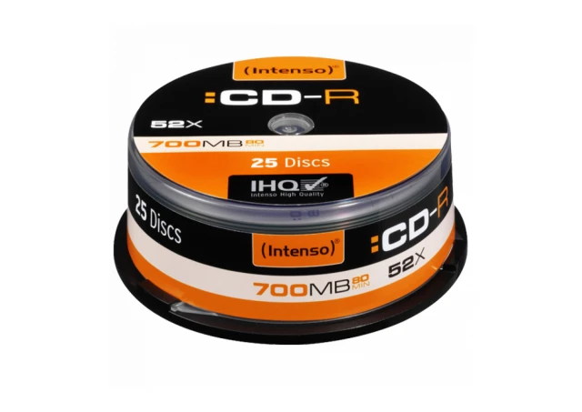 (Intenso) CD-R 700MB (80 min.) pak. 25 komada Cake Box - CD-R700MB ...