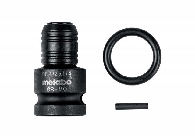 Metabo adapter 1/2”1/4" za SSWsa gumenim prstenom i klinom