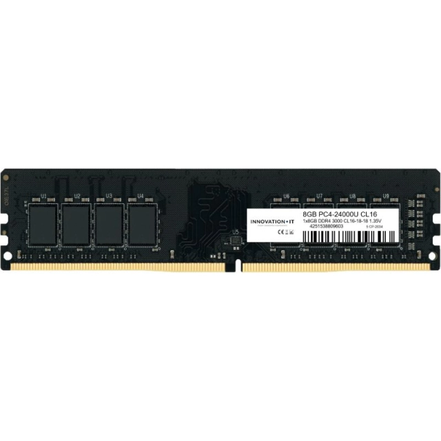 RAM DIMM DDR4 8GB 3000MHz Innovation IT CL16 1.35V LD