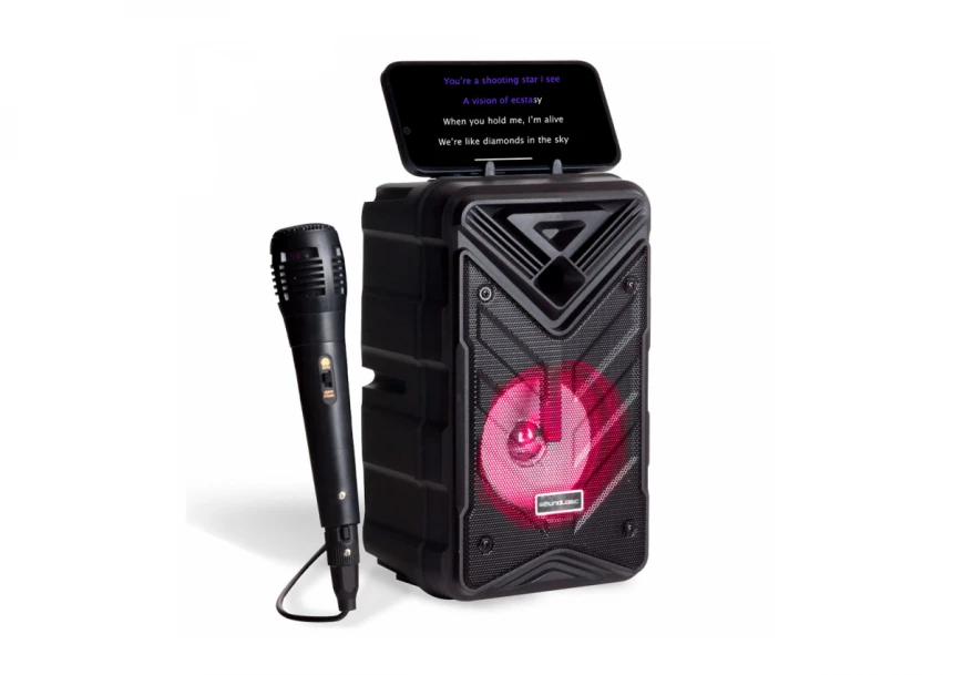 Soundlogic karaoke best sale microphone and speaker