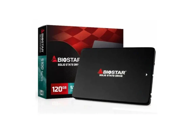 SSD 2.5 SATA 120GB Biostar  530MBs/380MBs S100