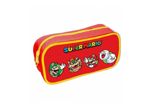 Super Mario - Character Circles Rectangle Pencil Case | Jakov.RS ...